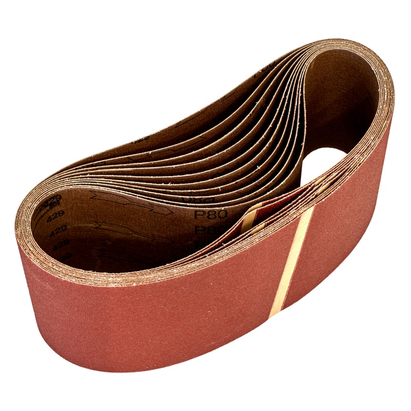 Sealey Sanding Belt 100 x 620mm 80Grit – Pack of 10
