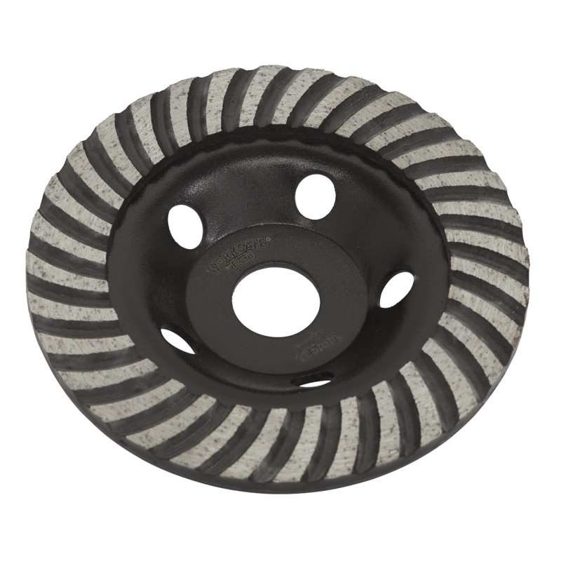 Sealey Concrete Grinding Head Turbo Row 125mm