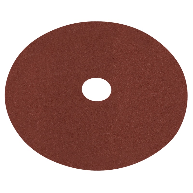 Sealey Fibre Backed Disc 115mm – 60Grit Pack of 25
