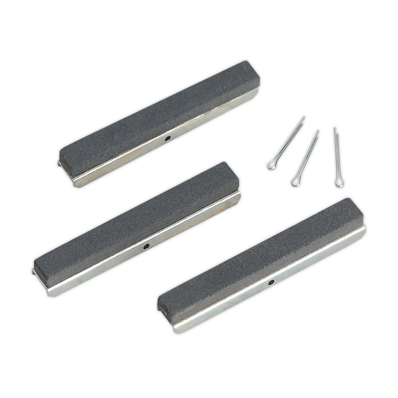 Sealey Stone 75mm Medium for VS162 Pack of 3