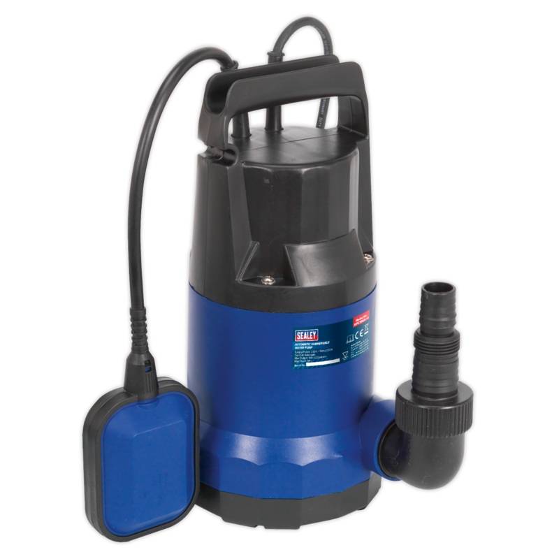 Sealey Submersible Water Pump Automatic 100L/min 230V WPC100A