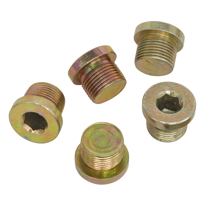Sealey Sump Plug M20 – Pack of 5