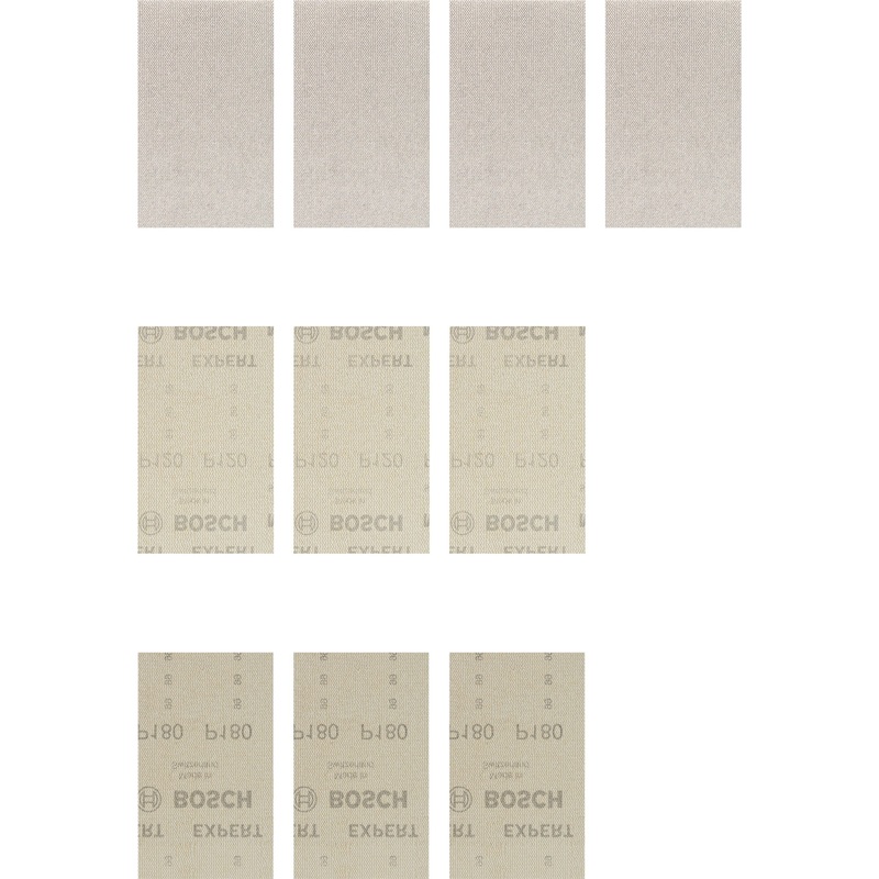 Bosch Professional Expert M480 Sanding Net Set – 80 x 133 mm  (10-pc)