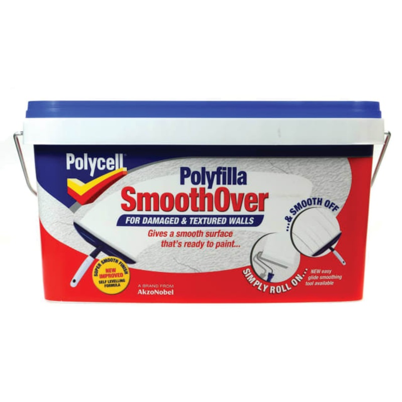 Polycell SmoothOver Damaged / Textured Walls 5 litre