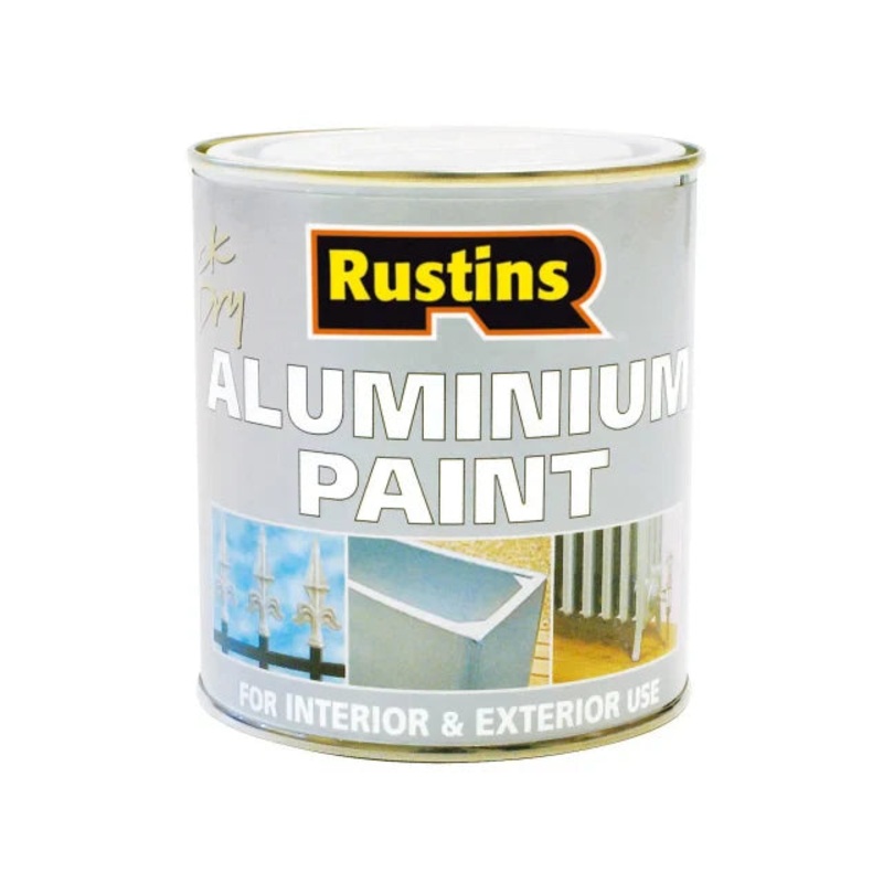 Rustins Aluminium Paint 500ml