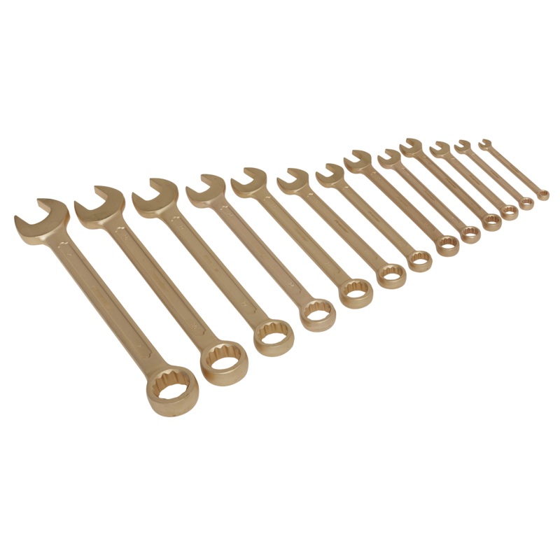 Sealey Combination Spanner Set 13pc 8-32mm – Non-Sparking