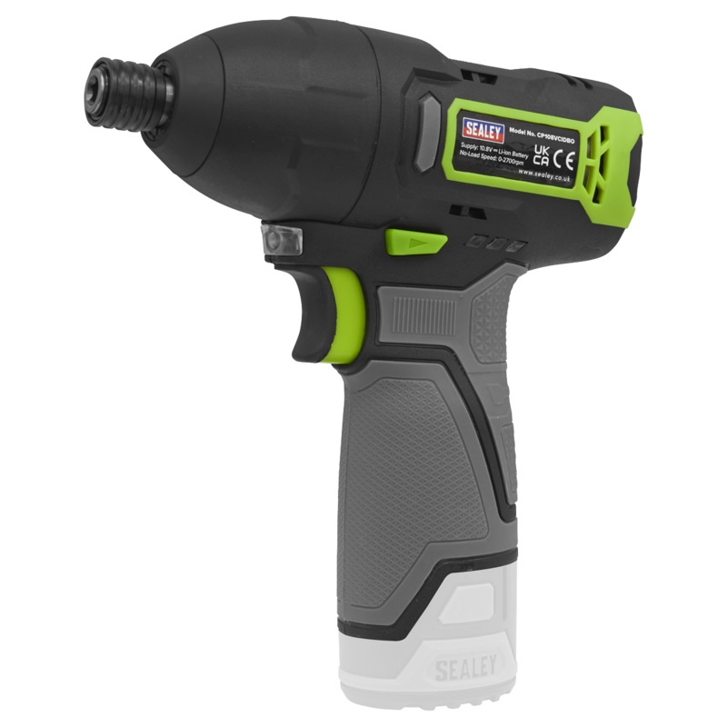 Sealey Cordless Impact Driver 1/4Hex Drive 10.8V SV10.8 Series – Body Only
