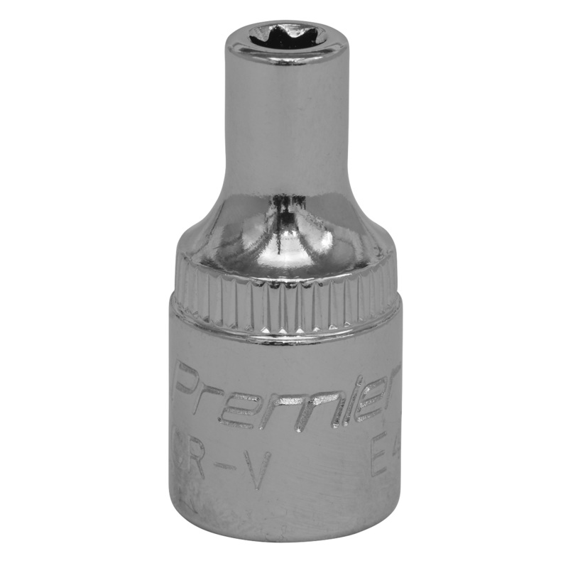 Sealey TRX-Star* Socket E4 1/4Sq Drive