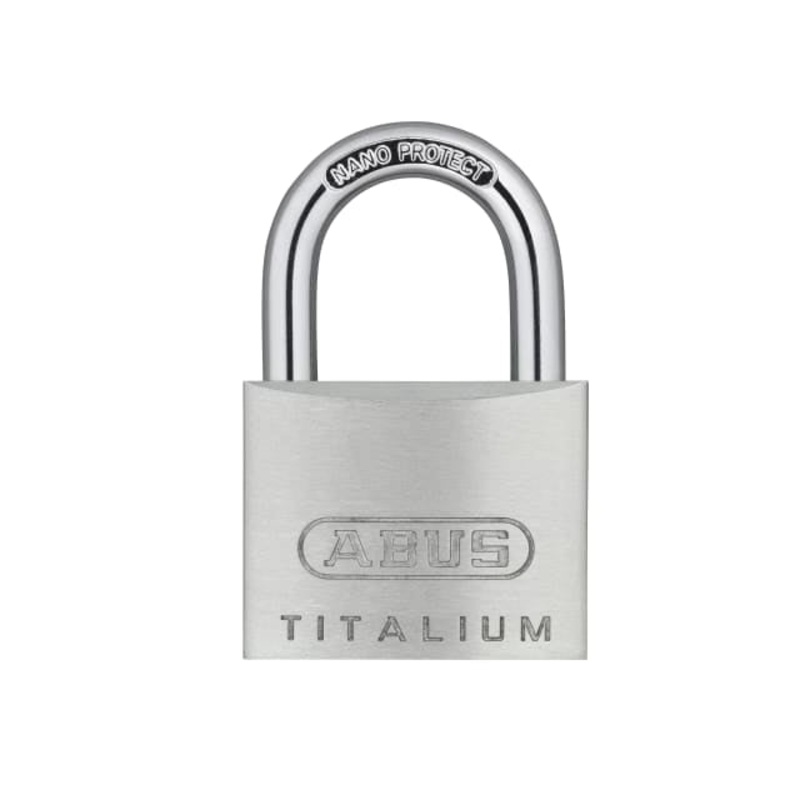 ABUS Mechanical 64TI/35mm TITALIUM Padlock Keyed Alike KA6356
