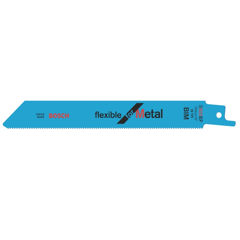 Bosch Professional 25-Pack S922EF BIM Flexible Blade for Metal