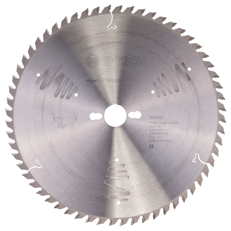 Bosch Professional Expert Circular Saw Blade for Wood – 300 x 30 x 3.2 mm, 60 Teeth