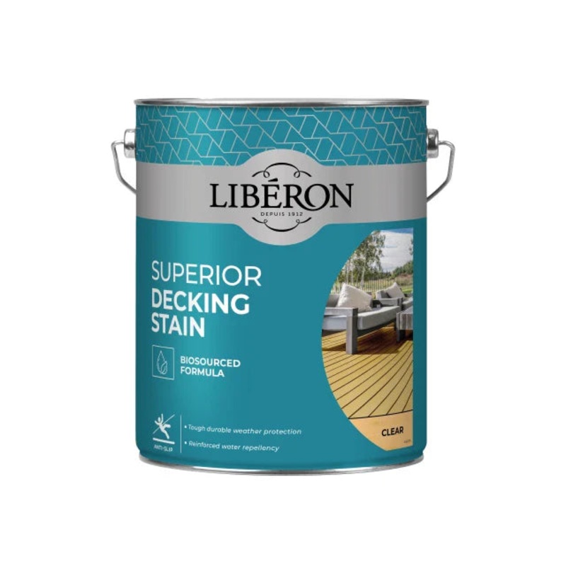 Liberon Superior Decking Stain Clear 5 litre