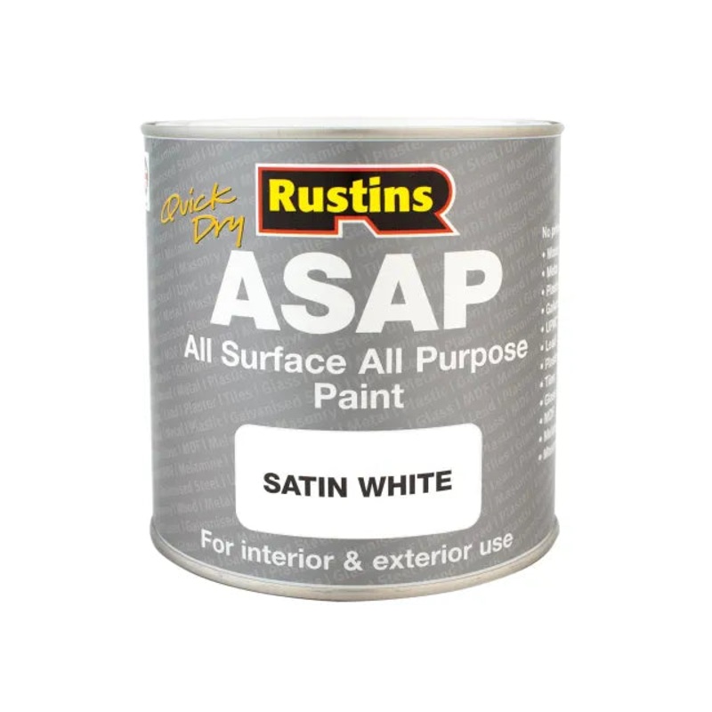Rustins ASAP Paint White 250ml