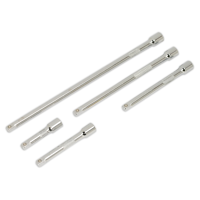 Sealey Extension Bar Set 5pc 1/4Sq Drive