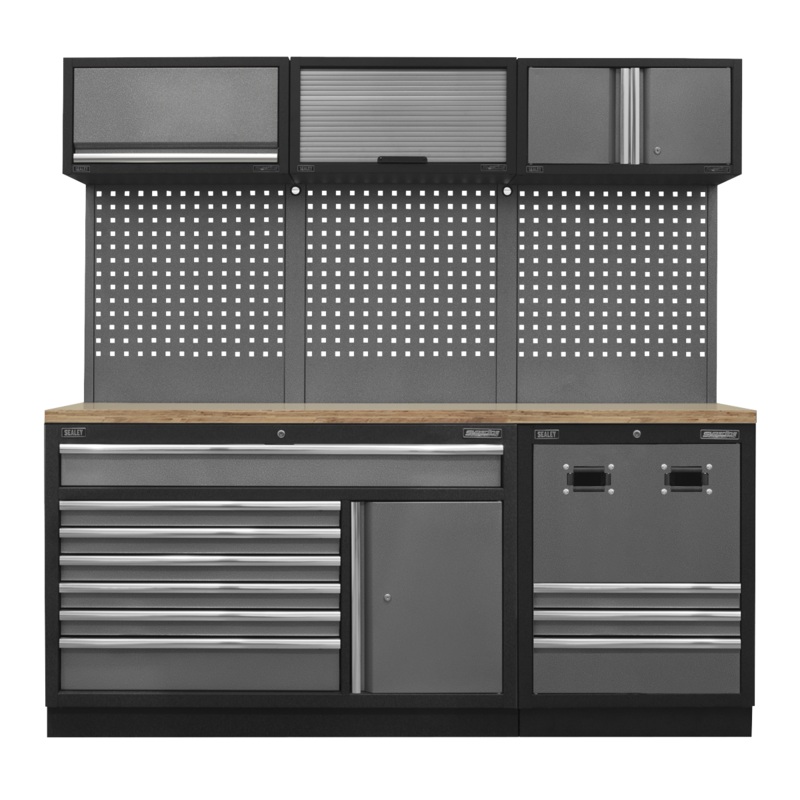 Sealey Modular Storage System Combo – Pressed Wood Worktop