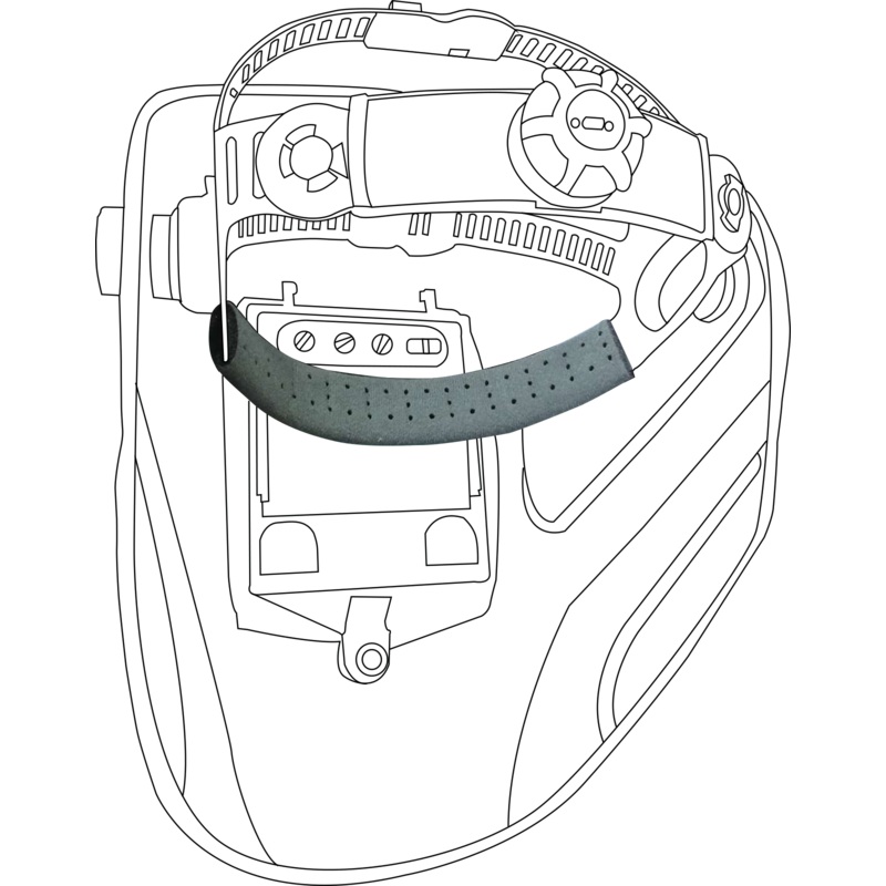 Delta Plus BASWELD Welding Helmet Straps  Pack of 10