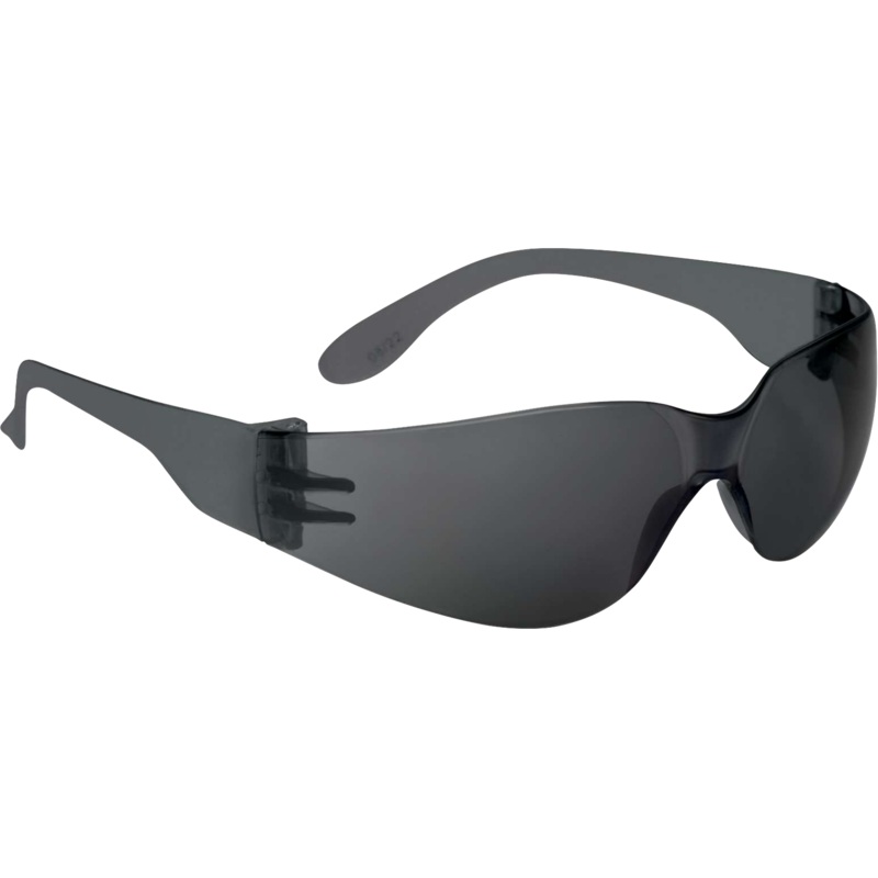 Delta Plus BRAVA2 SMOKE Safety Glasses  UV & Impact Protection for Outdoor