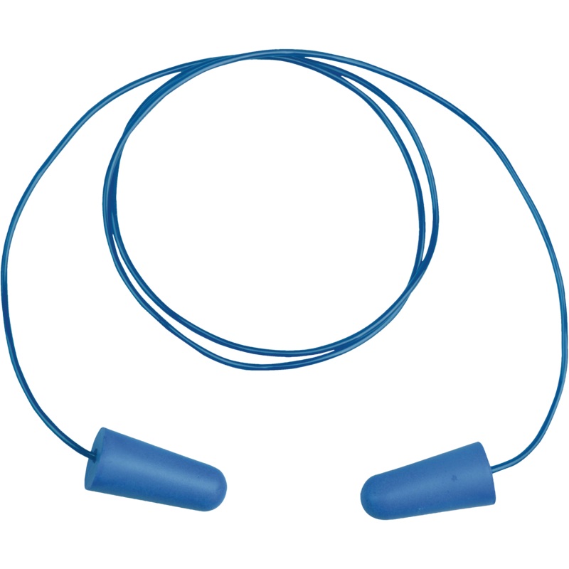 Delta Plus CONICDE200 Detectable Disposable Earplugs  200 Pairs for Food Industry Safety
