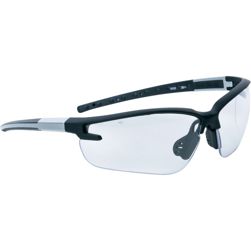 Delta Plus FUJI2 CLEAR  Lightweight Anti-Fog Safety Glasses with Flexible Arms