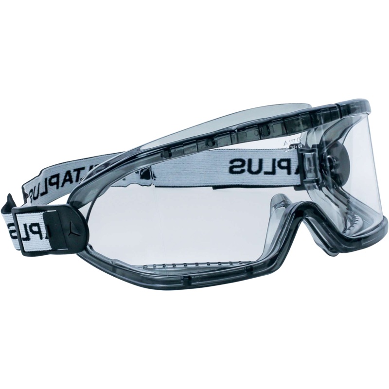 Delta Plus GALERAS CLEAR  Anti-Fog Safety Goggles for Use with Respirator Masks