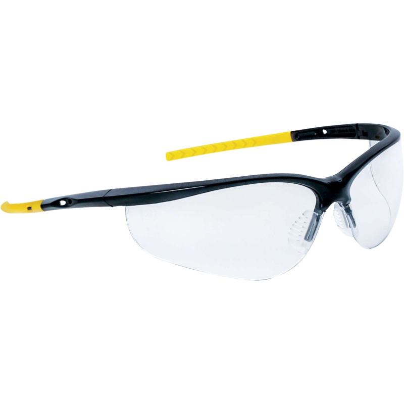 Delta Plus IRAYA CLEAR  Sleek & Sporty Clear-Lens Safety Glasses | Anti-Fog & Anti-Scratch