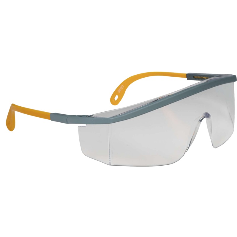 Delta Plus KILIMANDJARO CLEAR  Adjustable Clear-Lens Safety Glasses with Side Shields