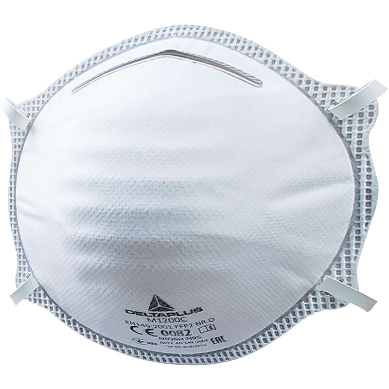 Delta Plus M1200 P2 Disposable Respiratory Mask  Box of 20
