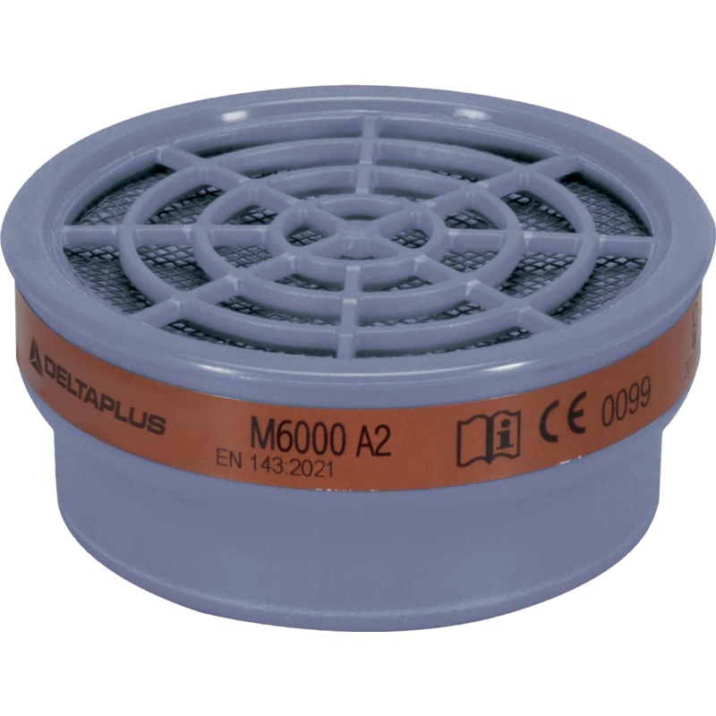 Delta Plus M6000E A2 Filter Inserts  Pack of 2
