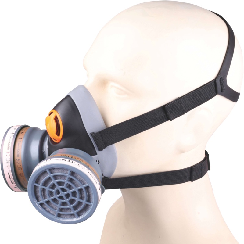 Delta Plus M6400 SPRAY KIT  A2P3 Half-Mask Respiratory Kit for Chemical & Painting Protection