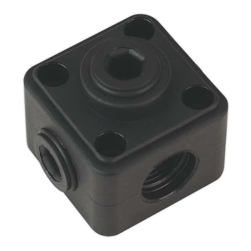 Sealey Porting Block 5 x 1/2BSP Connection (John Guest Speedfit – JG-L-WSK)