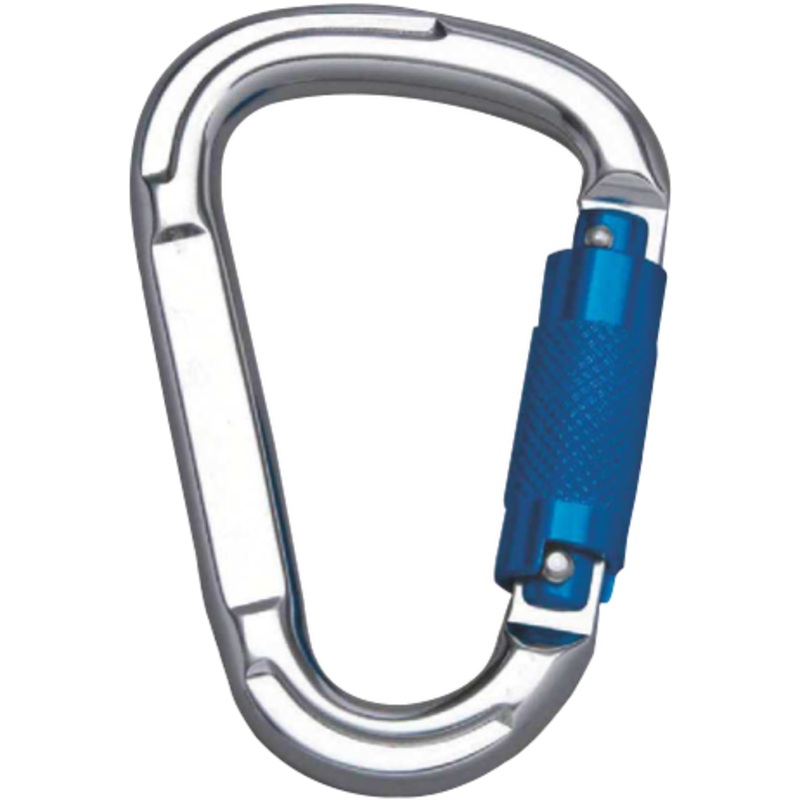 Delta Plus AM025X2  Lightweight Aluminum Carabiner  (Bag of 2)