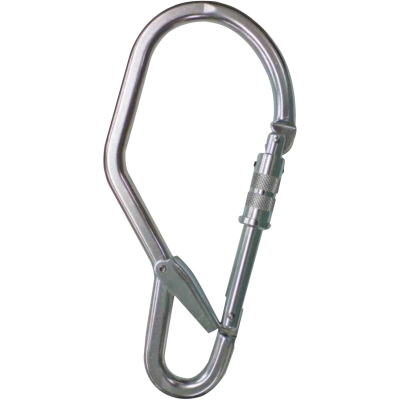 Delta Plus AM027 Wide Opening Karabiner with Eye Hook
