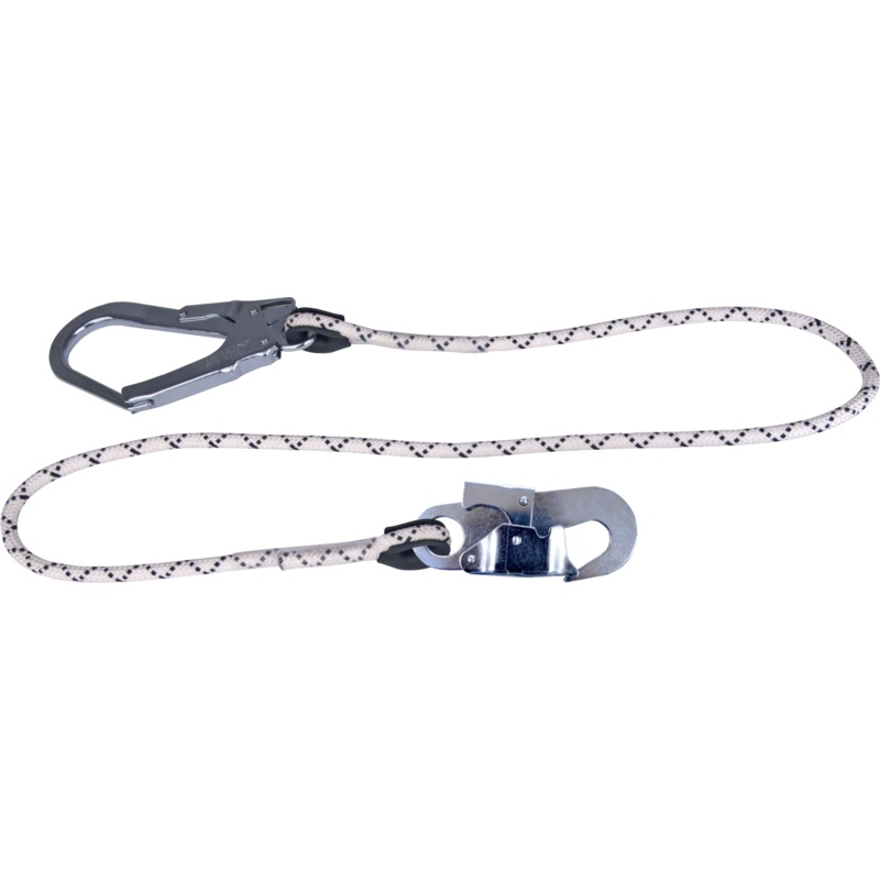Delta Plus LO047150AD Braided Rope Lanyard with Large Opening Connector  Versatile Safety Solution