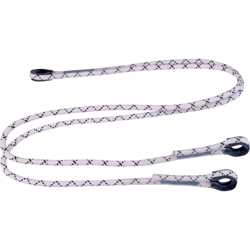Delta Plus LO147150 Double Braided Rope Lanyard  High-Strength Safety with Thimble Loop Ends
