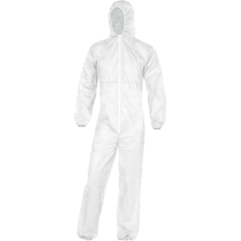 Delta Plus PO106 Protective Coveralls  Elasticated, Hygienic & Easy-Wear Design