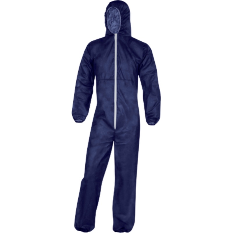 Delta Plus PO109 Protective Coveralls  Elastic Cuffs & Hood