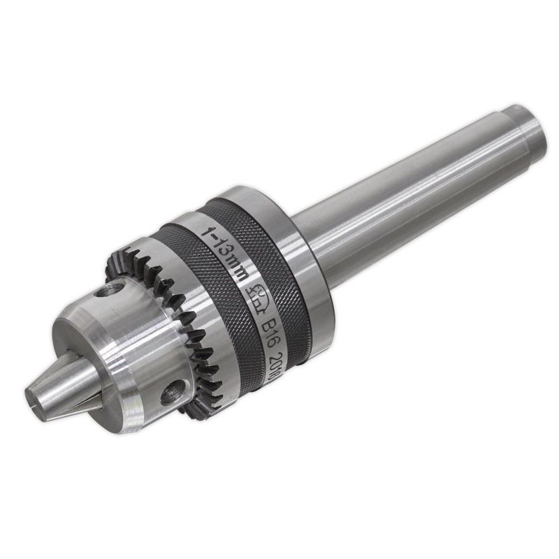 Sealey Tailstock Chuck 13mm & Arbor MT3