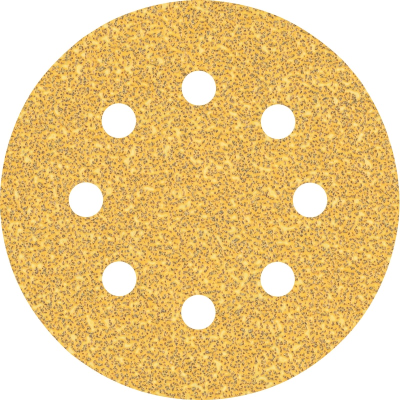 Bosch Professional Expert C470 Sandpaper – 115mm, 8 Holes, G 40  for Random Orbital Sanders