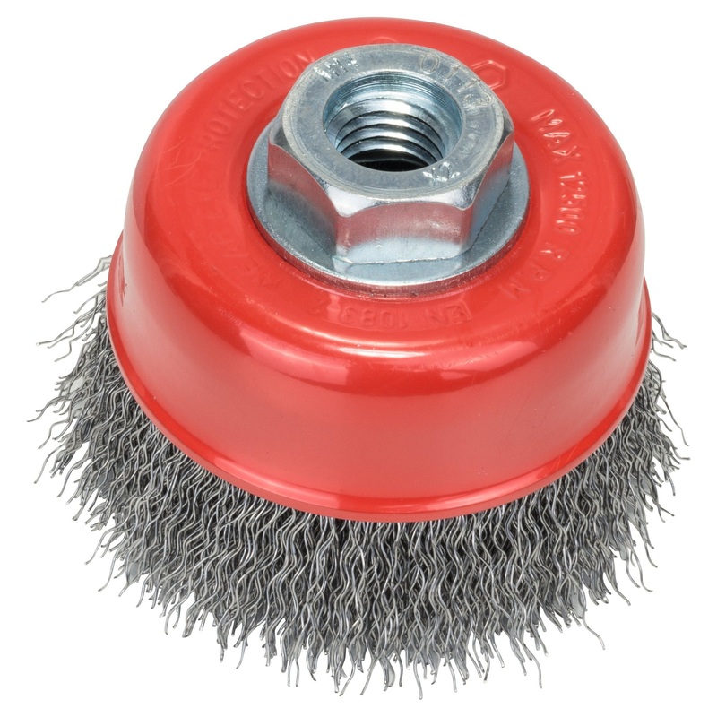 Bosch Professional Cup Brush – 70mm, M14, Crimped Wire, 0.3mm Steel