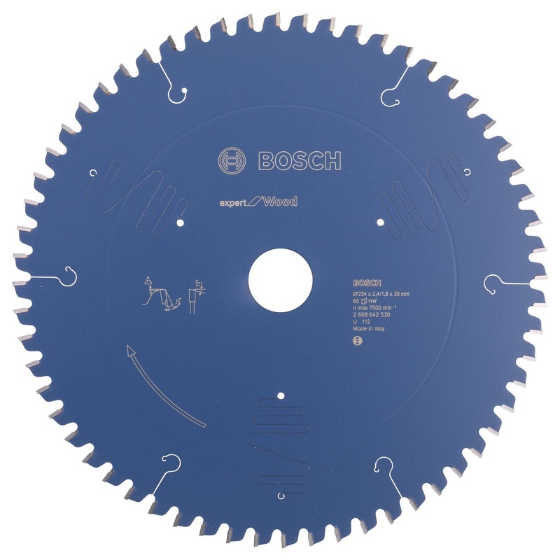 Bosch Professional Expert Circular Saw Blade for Wood – 254 x 30 x 2.4 mm, 60 Teeth