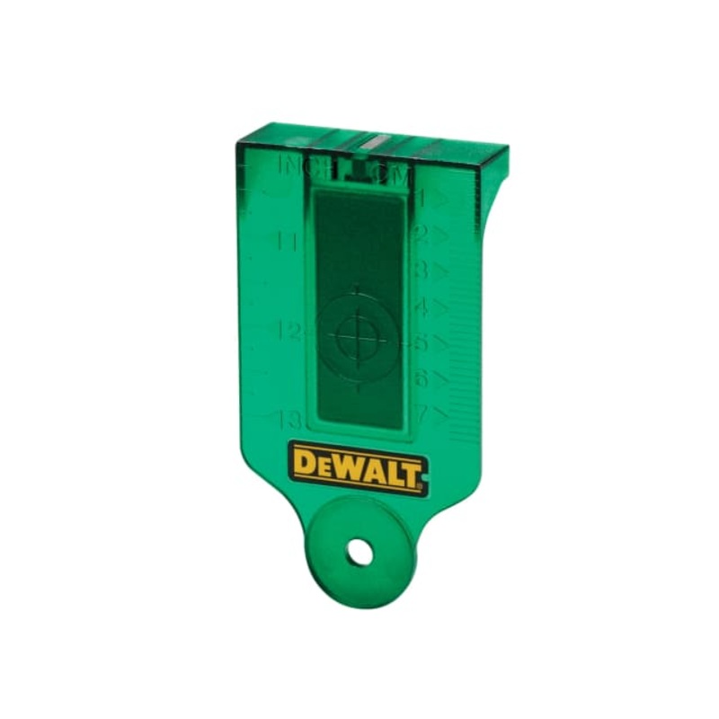 DEWALT DE0730G Green Laser Target Card