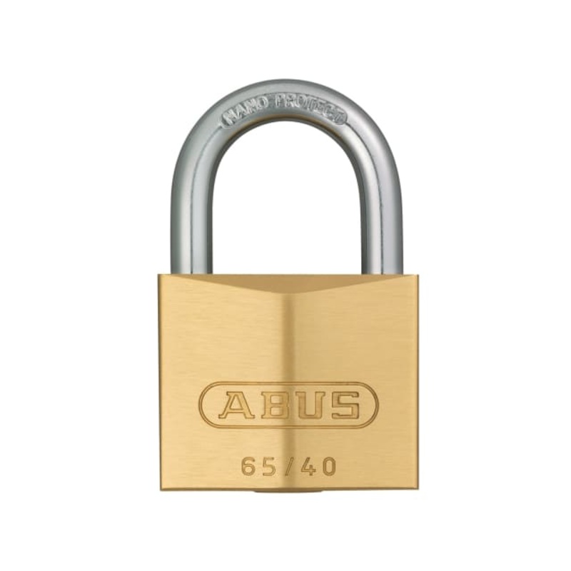 ABUS Mechanical 65/40mm Brass Padlock Keyed Alike 401