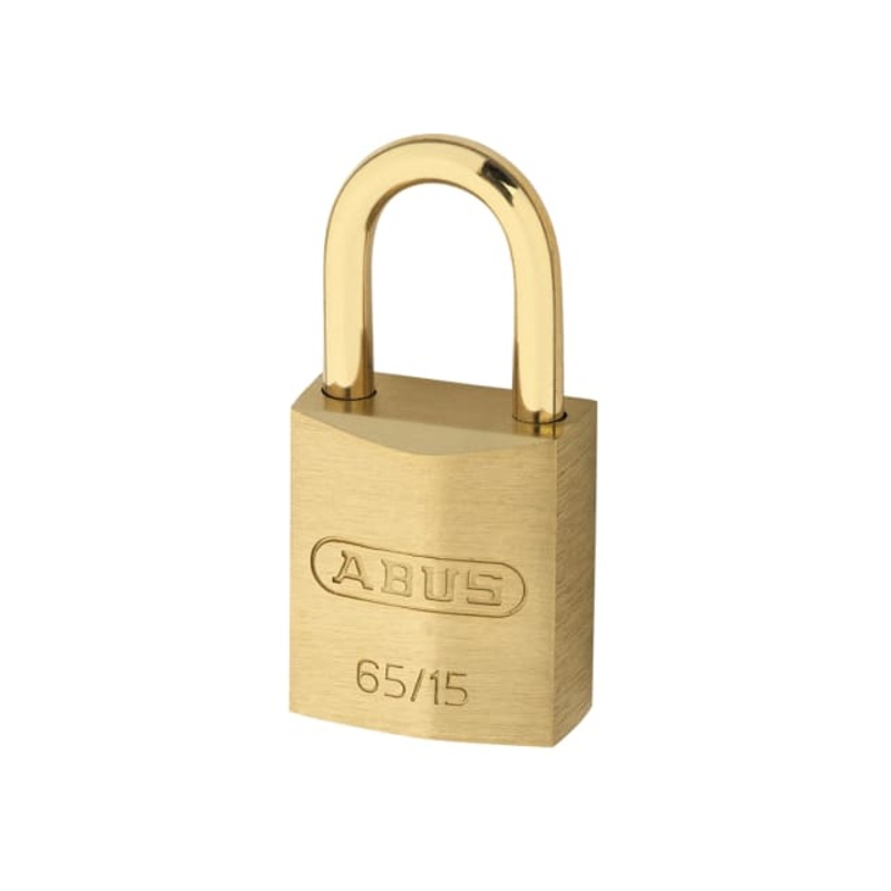 ABUS Mechanical 65MB/15mm Solid Brass Padlock Keyed Alike 6151