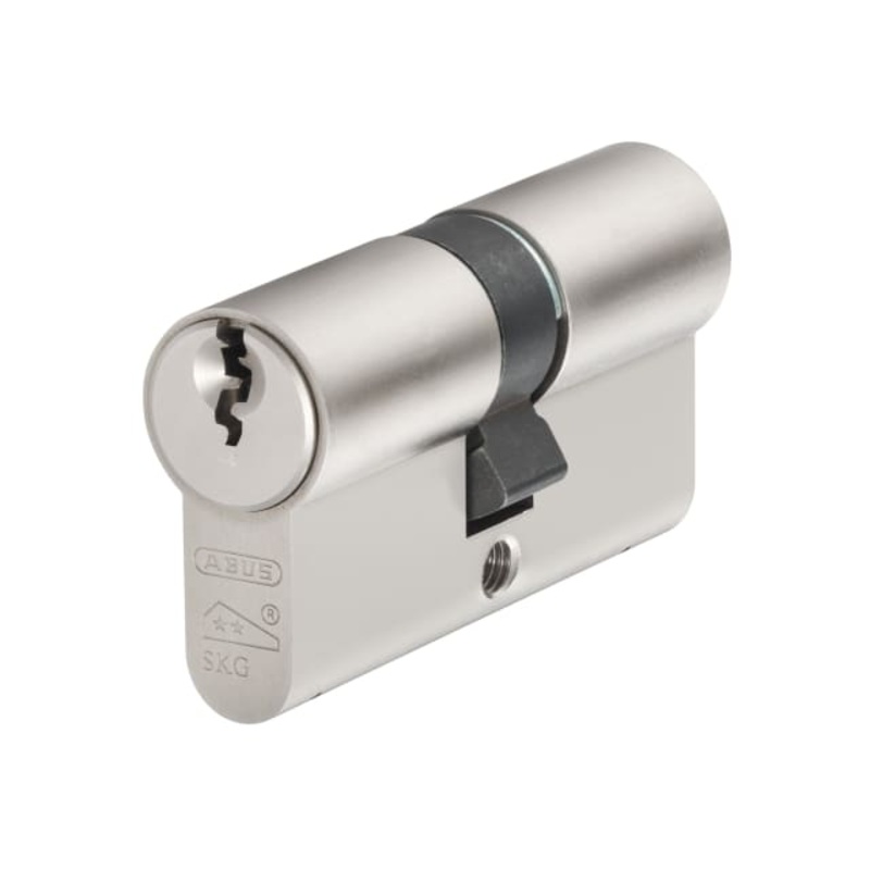 ABUS Mechanical E60NP Euro Double Cylinder Nickel Pearl 35mm / 45mm Visi