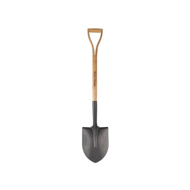 Kent & Stowe Carbon Steel Round Nosed Shovel, FSC