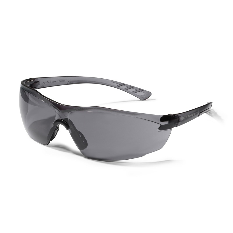 JSP Oxygen Safety Specs – Anti-scratch/Anti-mist Lenses (Smoke Lens)
