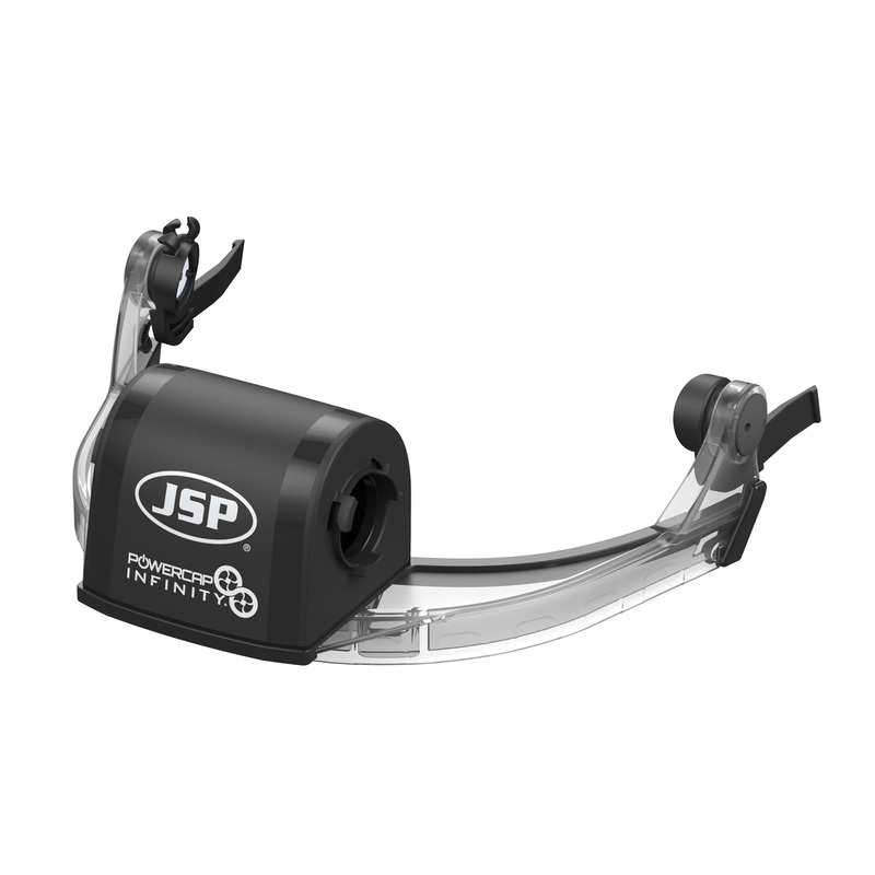 JSP PowerCap Infinity PAPR – Twin-Turbo Drive Unit and Visor Carrier Assembly