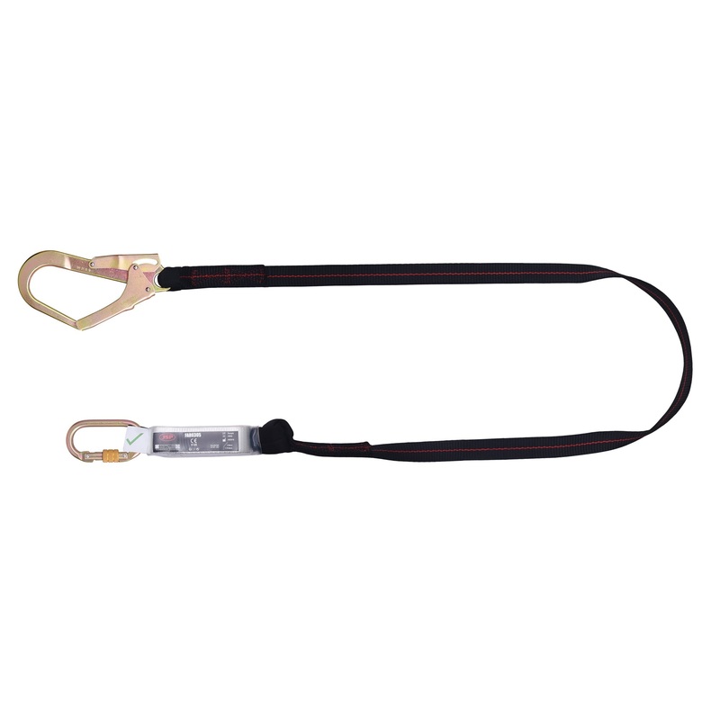 JSP Spartan 2m Single Fall Arrest Lanyard – Scaffold Hook