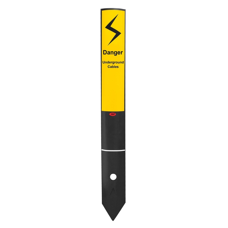 JSP Wychwood Flexible Verge Post – Danger Underground Cables