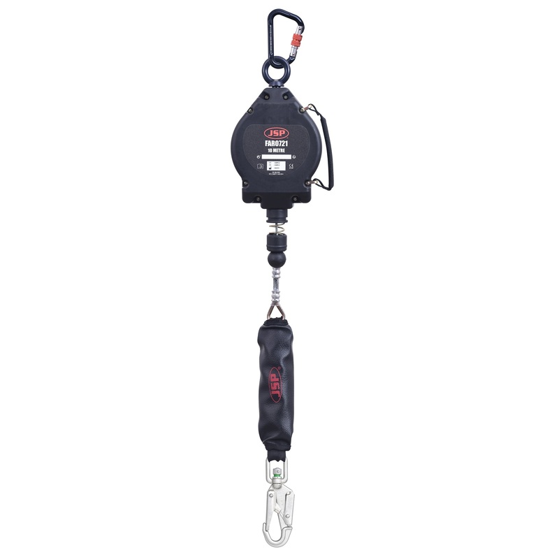 JSP 10m Wire Retractable Fall Limiter with Horizontal Use